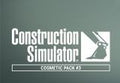 Construction Simulator - Cosmetic Pack #3 DLC EU (without DE/NL/PL/AT) PS5 CD Key