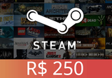Steam Wallet BRL 250 Gift Card BR