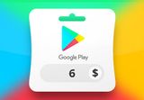Google Play USD 6 Gift Card US