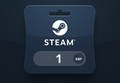 PC Steam Gift Card GBP 1 UK Activation Code