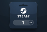 PC Steam Gift Card GBP 1 UK Activation Code