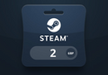 PC Steam Gift Card GBP 2 UK Activation Code