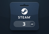 PC Steam Gift Card GBP 3 UK Activation Code