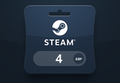PC Steam Gift Card GBP 4 UK Activation Code