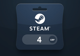 PC Steam Gift Card GBP 4 UK Activation Code