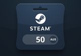 Steam Wallet AUD 50 Gift Card AU