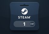 Steam Wallet CHF 1 Gift Card CH