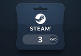 Steam Wallet KWD 3 Gift Card KW