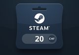 Steam Wallet CHF 20 Gift Card CH