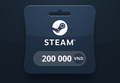 Steam Wallet VND 200 000 Gift Card