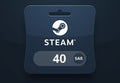 Steam Wallet SAR 40 Gift Card