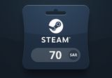 Steam Wallet SAR 70 Gift Card SA