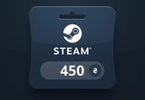 Steam Wallet UAH 450 Gift Card UA
