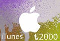 iTunes TRY 2000 Card TR