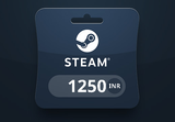 Steam Wallet INR 1250 Gift Card IN