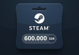 Steam Wallet IDR 600000 Gift Card ID