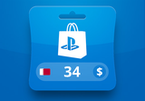 PlayStation Network USD 34 Gift Card BH