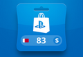 PlayStation Network USD 83 Gift Card BH