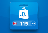PlayStation Network CAD 115 Gift Card CA