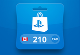PlayStation Network CAD 210 Gift Card CA