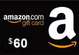 Amazon USD 60 Gift Card US