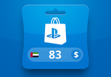PlayStation Network USD 83 Gift Card AE