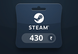 Steam Wallet INR 430 Gift Card IN