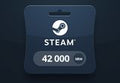 Steam Wallet KRW 42000 Gift Card KR