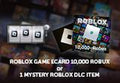 Roblox Game eCard 10 000 Robux Mystery DLC Item