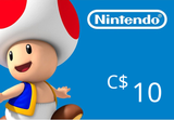 Nintendo eShop Prepaid Card CAD 10 Key