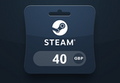 Steam Wallet GBP 40 Gift Card UK