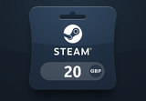 Steam Wallet GBP 20 Gift Card UK