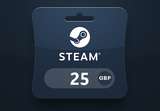 Steam Wallet GBP 25 Gift Card UK