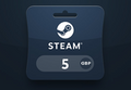 Steam Wallet GBP 5 Gift Card UK