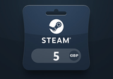 Steam Wallet GBP 5 Gift Card UK