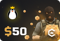 CSGOWin $50 Gift Card