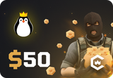CSGOWin $50 Gift Card