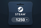 Steam Wallet UAH 1250 Gift Card UA