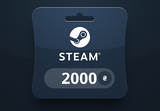 Steam Wallet UAH 2000 Gift Card UA
