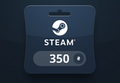 Steam Wallet UAH 350 Gift Card UA