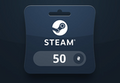 Steam Wallet UAH 50 Gift Card UA