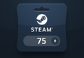 Steam Wallet UAH 75 Gift Card UA
