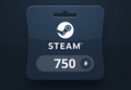Steam Wallet UAH 750 Gift Card UA