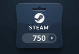 Steam Wallet UAH 750 Gift Card UA