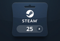 Steam Wallet UAH 25 Gift Card UA