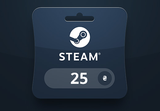 Steam Wallet UAH 25 Gift Card UA