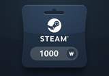 Steam Wallet KRW 1000 Gift Card KR