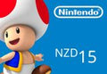 Nintendo eShop Prepaid Card NZD 15 Key NZ