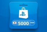 PlayStation Network KRW 5000 Gift Card KR