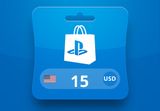 PlayStation Network Card USD 15 Gift Card US